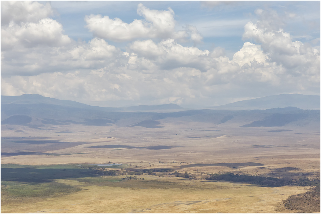 View North from Crater Viewpoint - Ngorongoro Crater, Tanzania