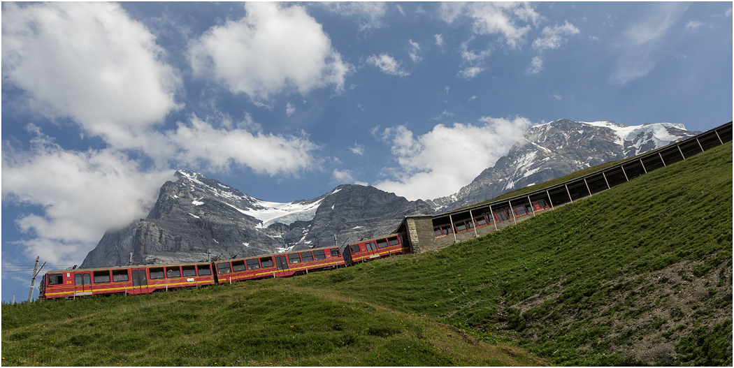Jungfraujoch Train from Kleine Scheiddeg