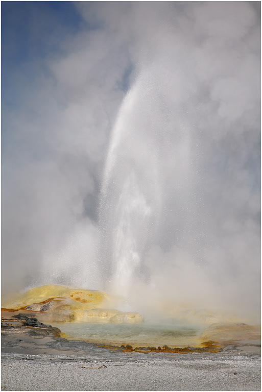 Clepsydra Geyser, Lower Geyser Basin, Yellowstone