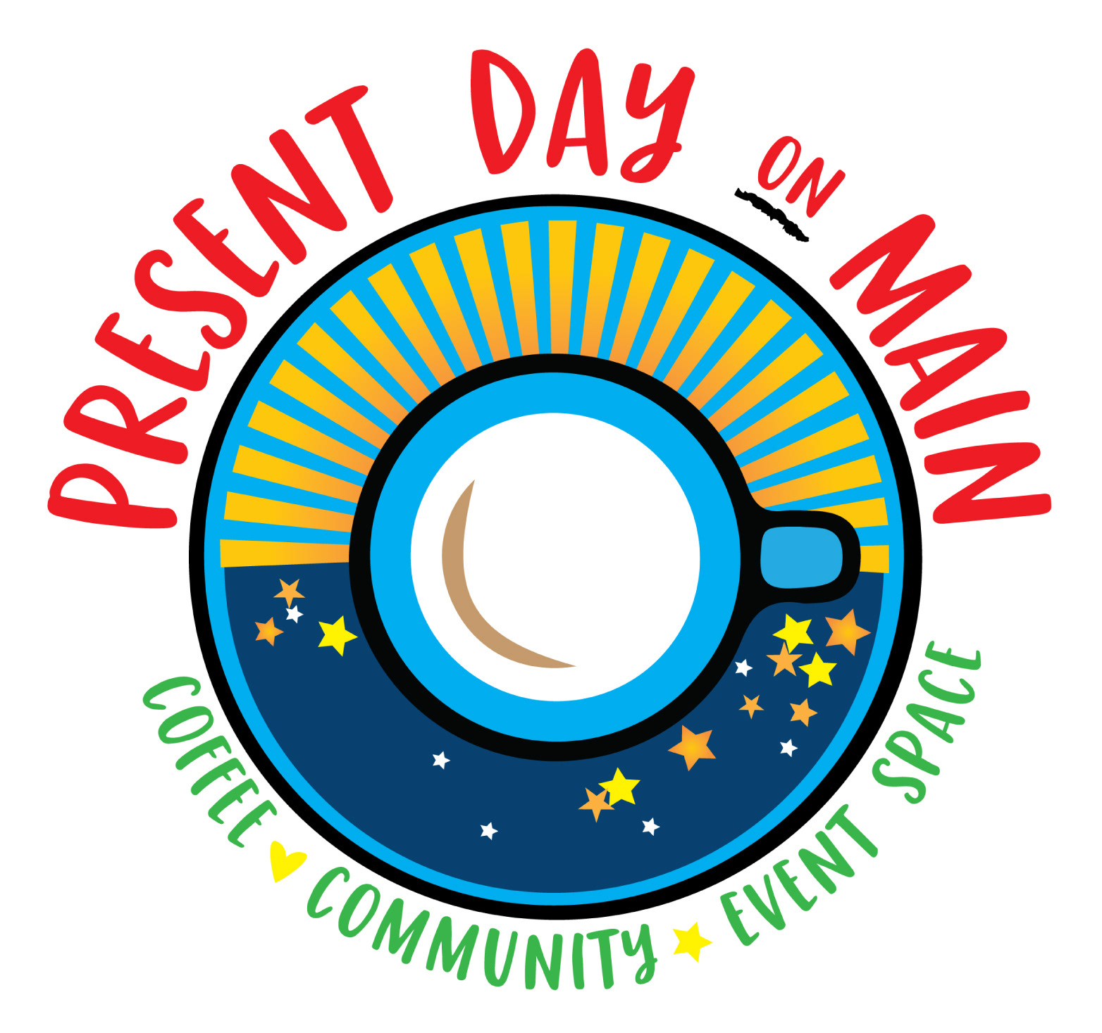 Present Day on Main logo