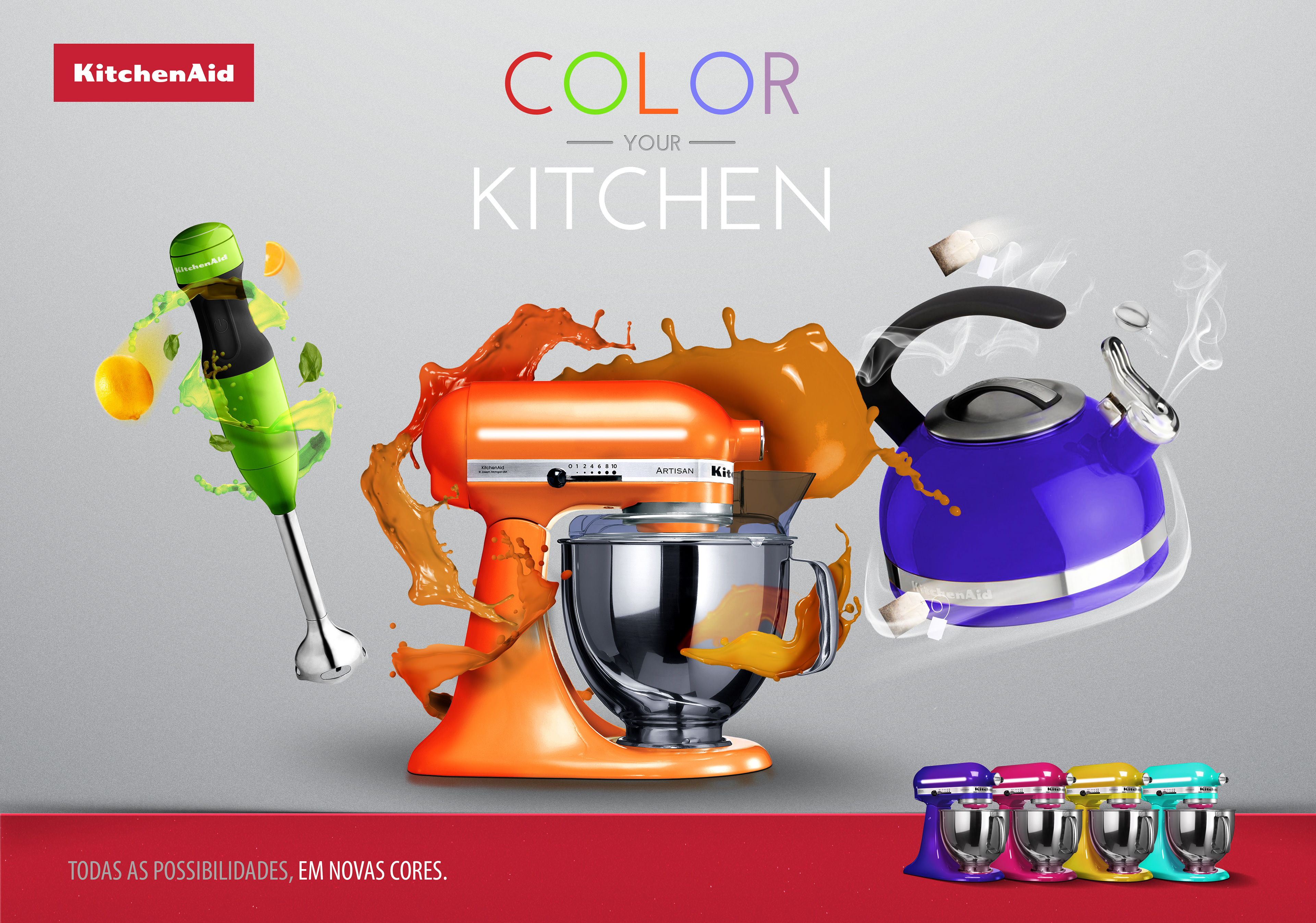 _human!behavior - Campanha Color Your Kitchen KitchenAid