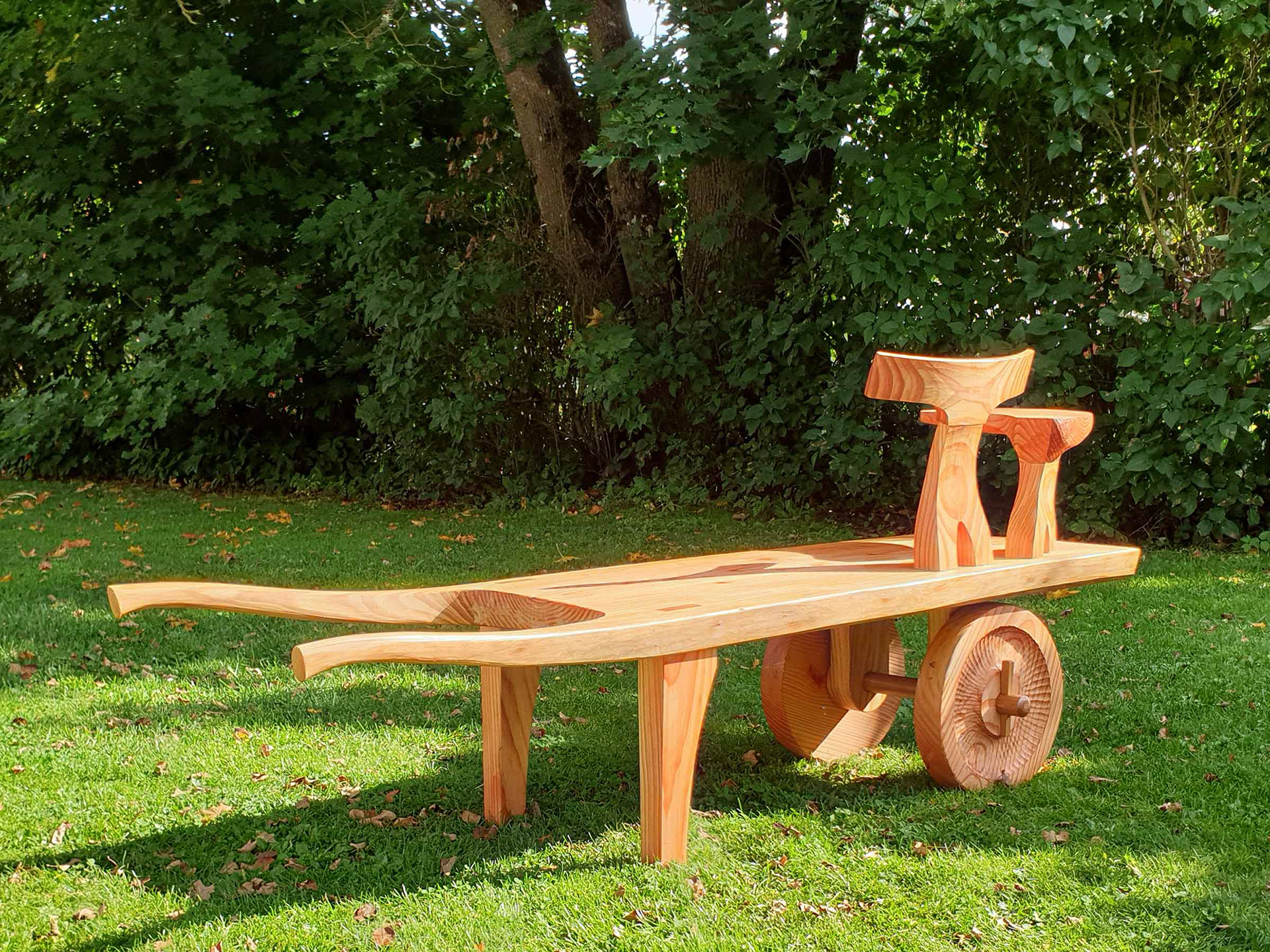 Mått ca. 194 x 58 x höjd 82 cm.