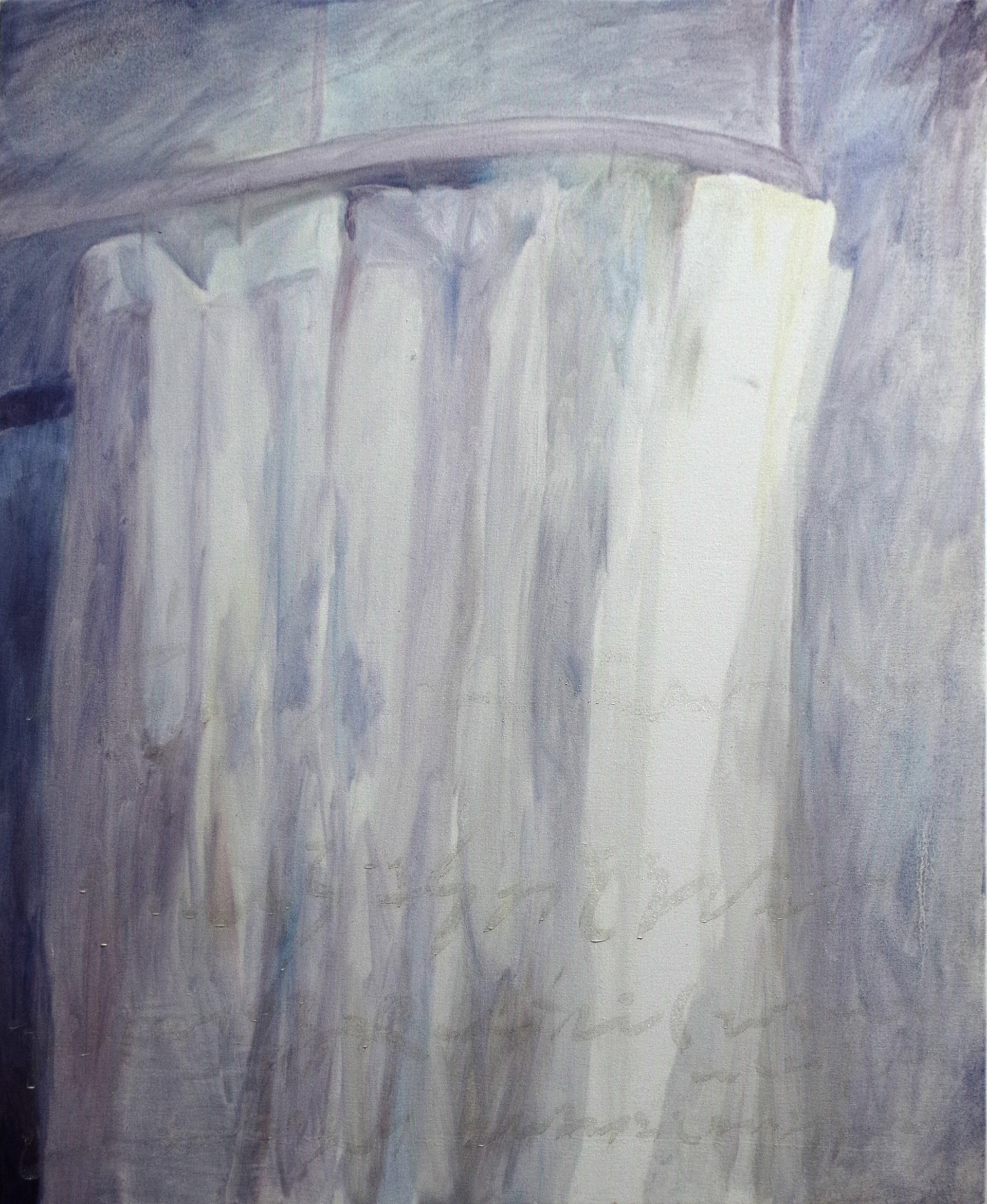 untitled 2019 600x500mm 綿布.アクリル.油彩.雲母