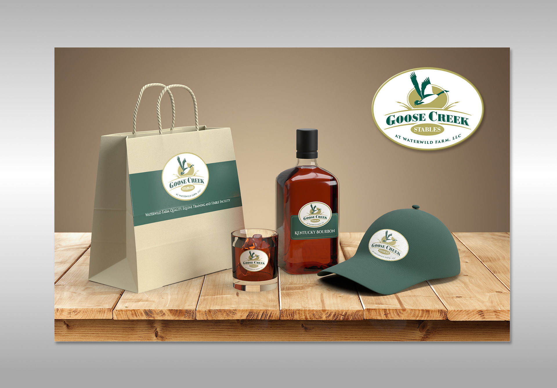 Goose Creek 3D Product Brand Illustration