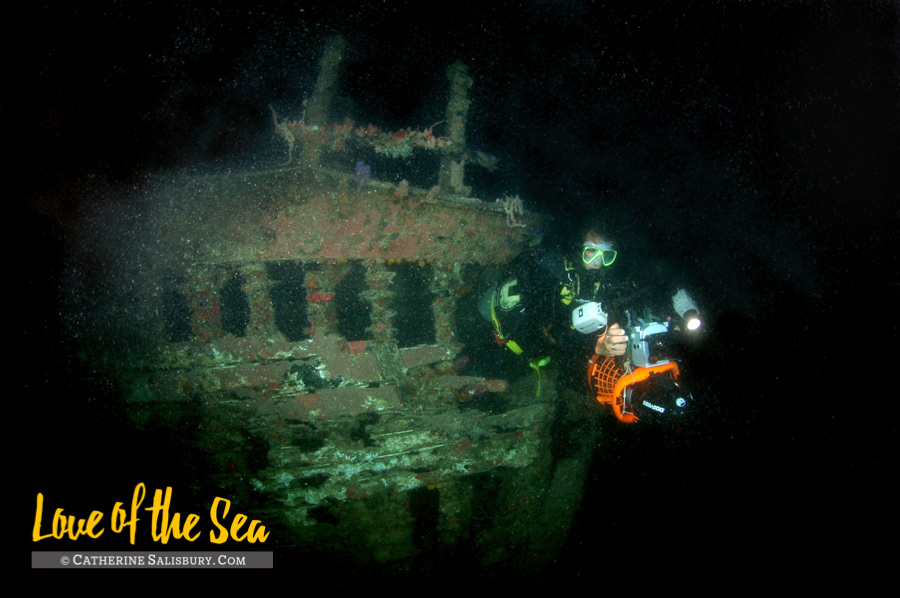 The Fearless shipwreck, British Virgin Islands by Cathy Salisbury