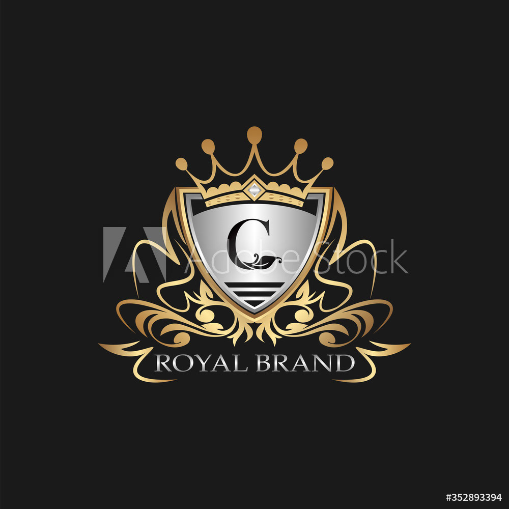 Shield Royal Brand C Logo Letter