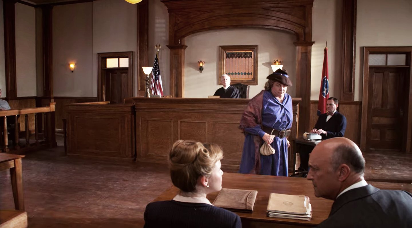 COURTHOUSE STAGE INTERIOR SET