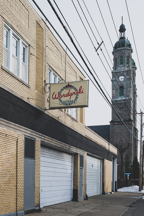 Photography of Buffalo, NY vintage storefronts