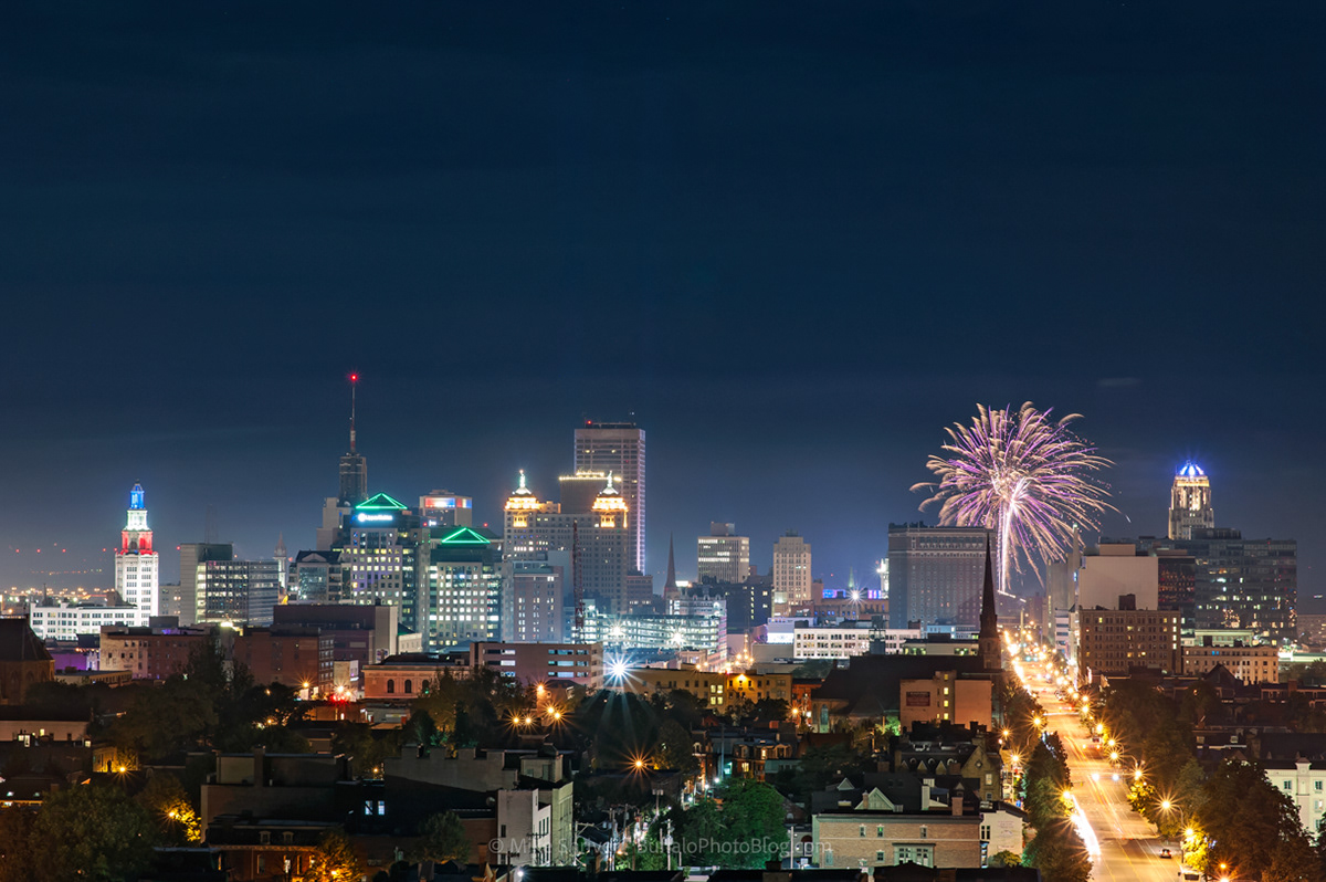 Photography of Buffalo, NY - skyline views of buffalo