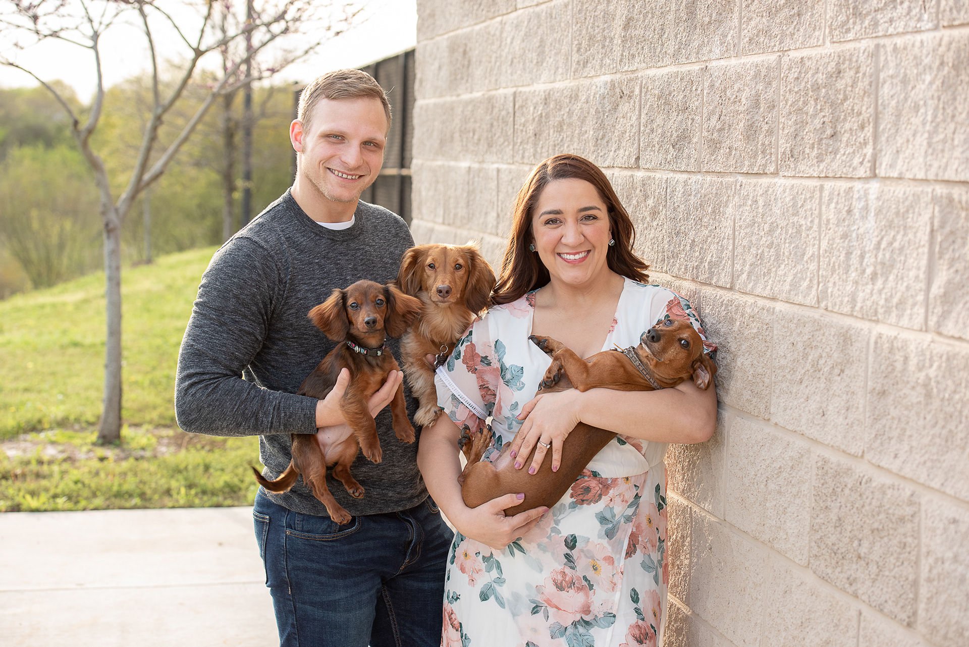 Engagement Photos taken in San Antonio, TX by wedding photographer Aaron Resop