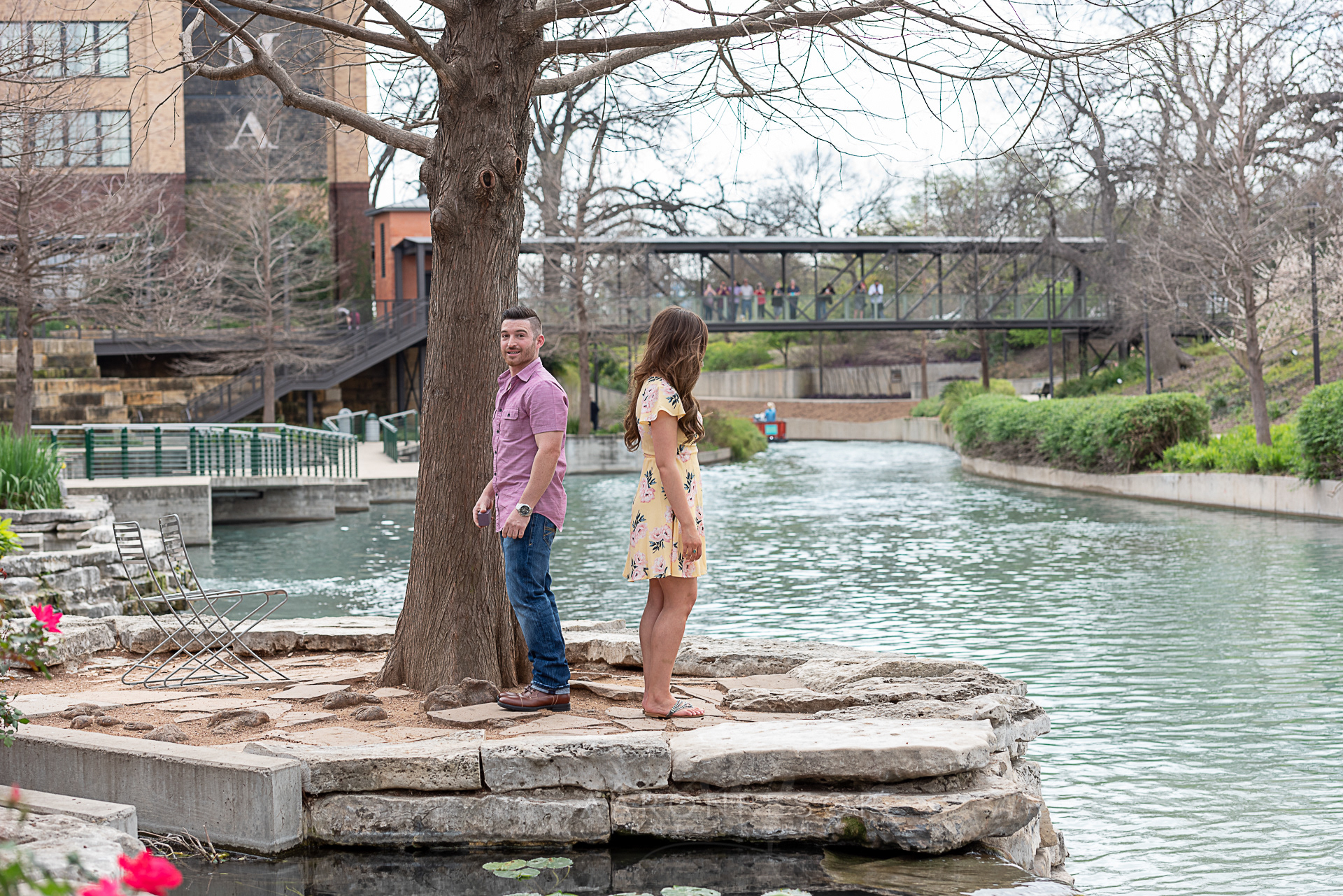 Engagement Photos taken in San Antonio, TX by wedding photographer Aaron Resop