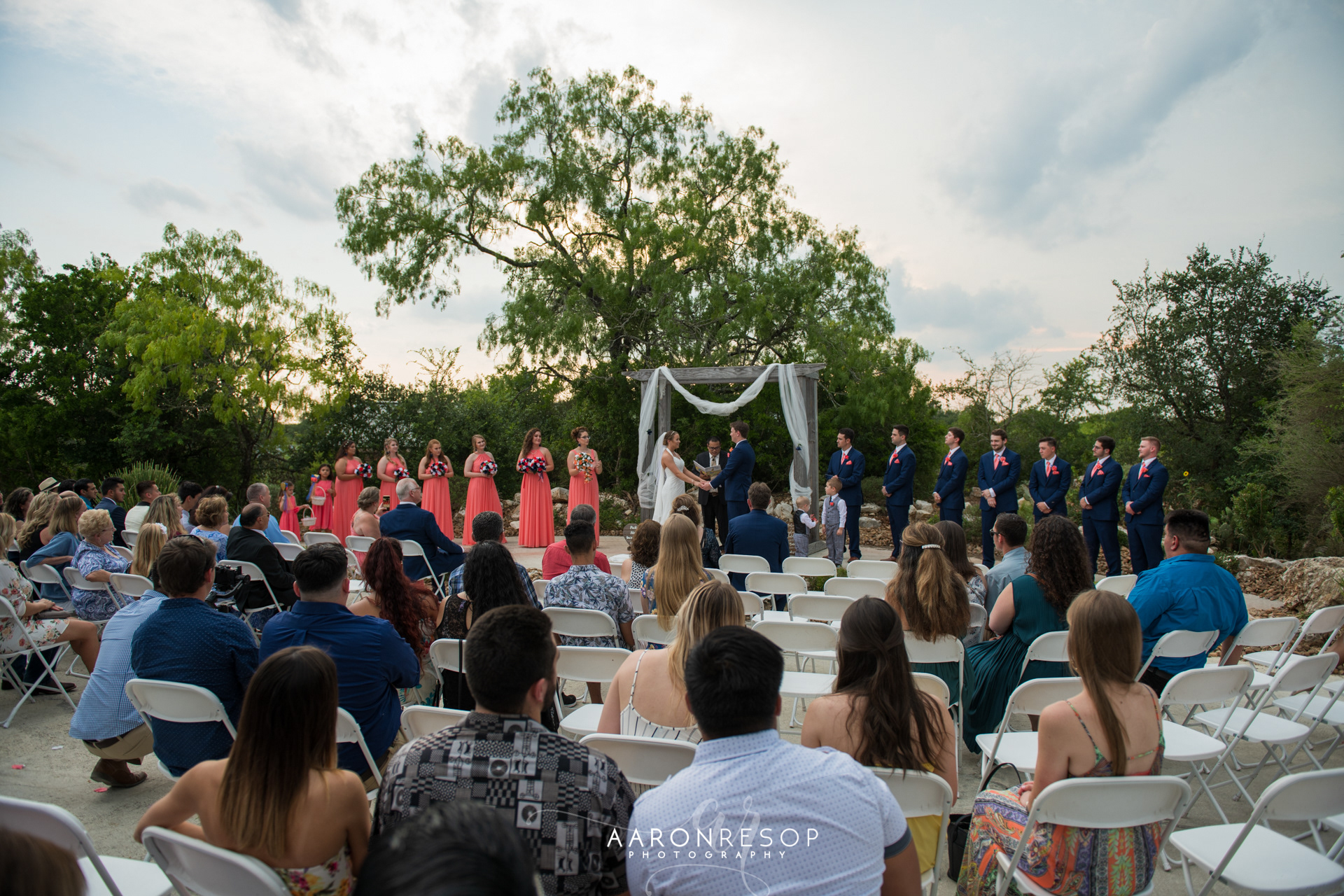 Wedding Day Photos taken in Seguin, TX by Wedding Photographer Aaron Resop @ Geronimo Oaks - Weddings and Events, 1377 Dietert Rd, Seguin, TX 78155
