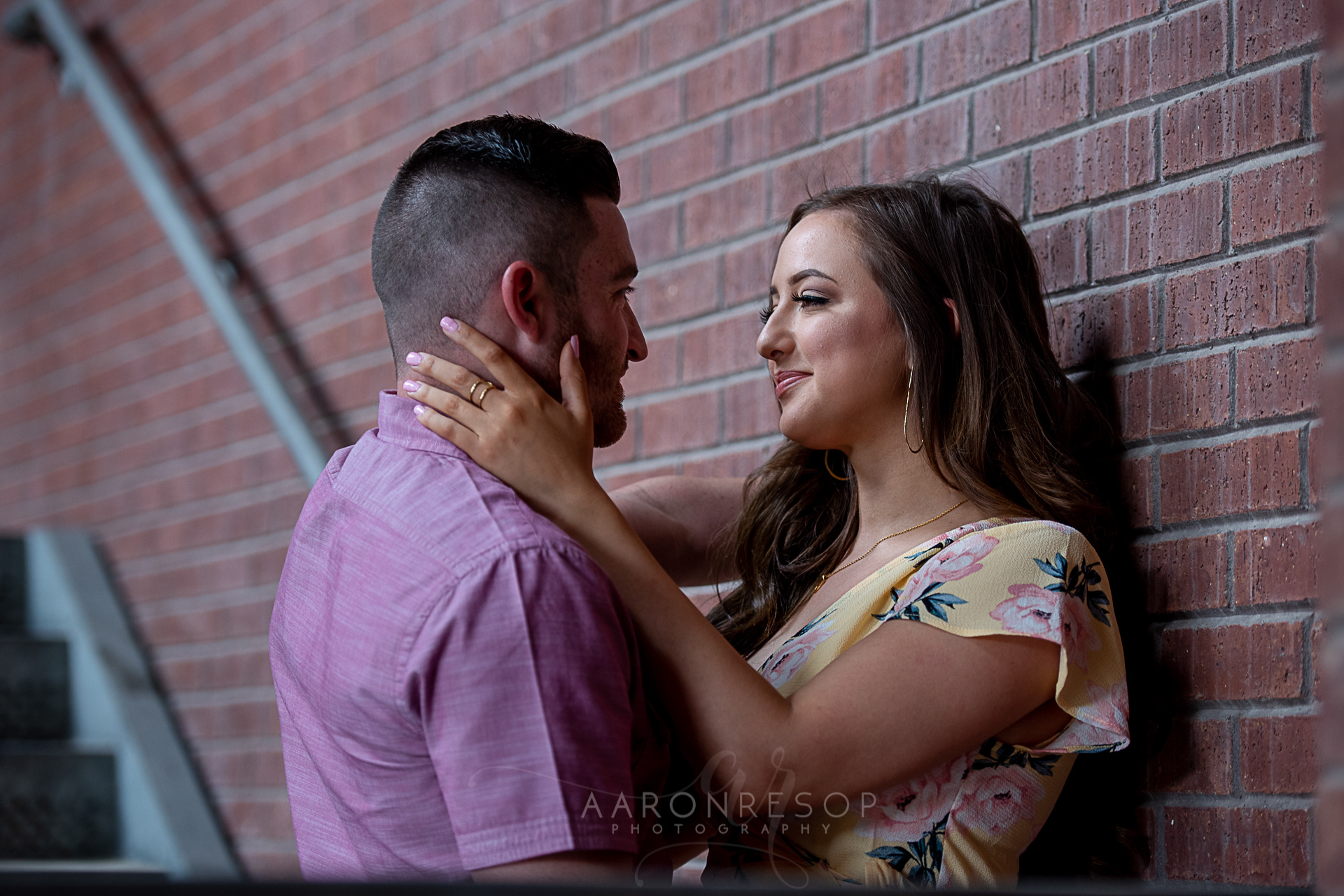 Engagement Photos taken in San Antonio, TX by wedding photographer Aaron Resop