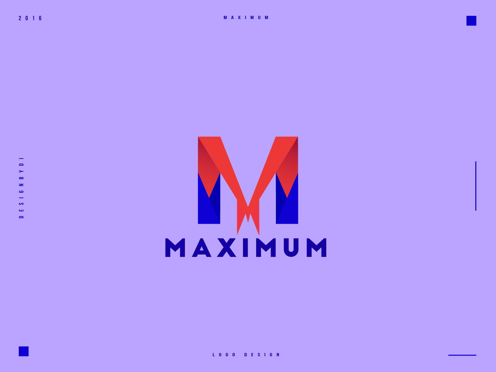 Designbydi Freelance Logo Brand Identity Designer M A X I M U M Clothing Brand