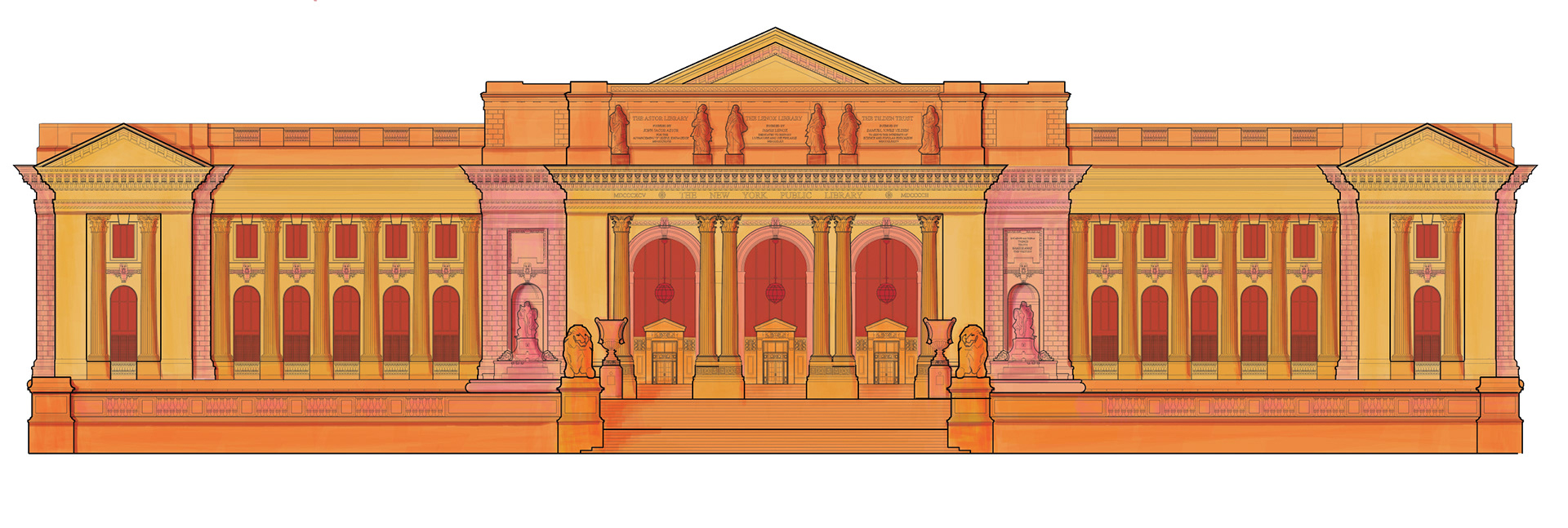 Architectural Color Illustration