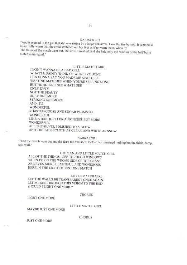 Nandini Tandon Stage Management Script Sample Two