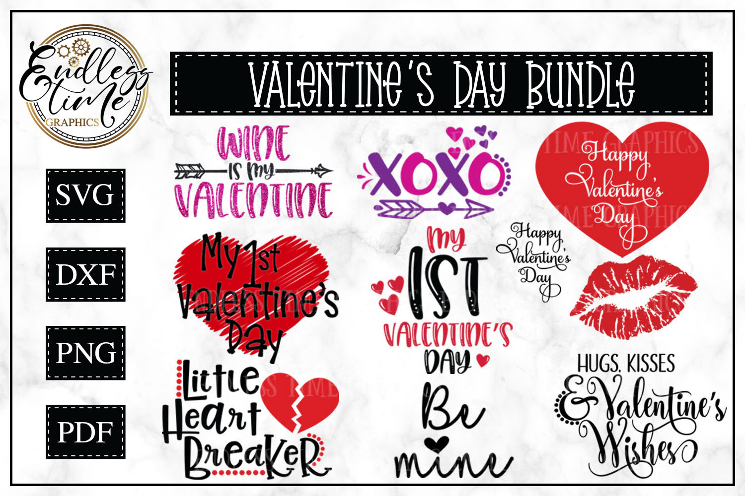 Download Endless Time Graphics Valentine S Day Bundle Vol 1