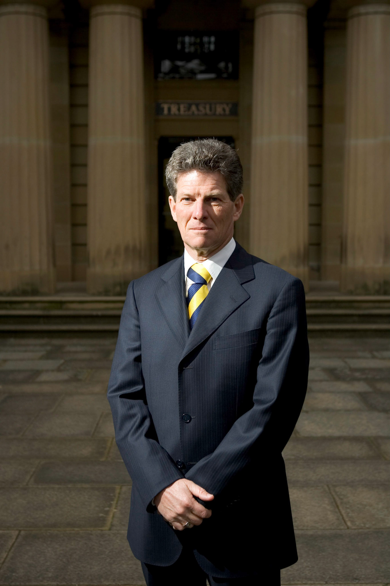Don Challen, Tasmanian Secretary of the  Department of Treasury and Finance.2006