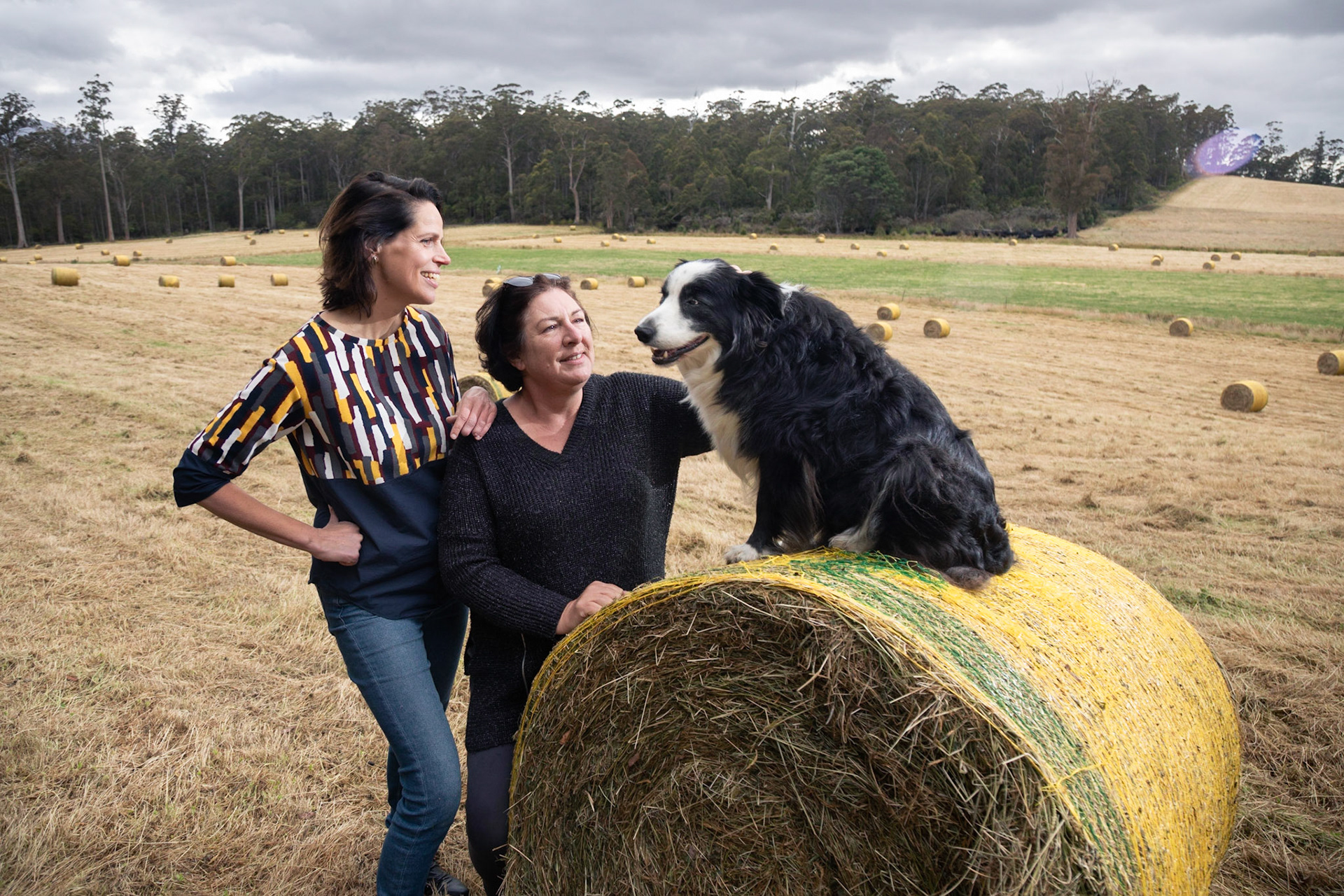 Mental health professional Liz Everard who advocates for more holistic models of care including the establishment of care farms in Australia with mental health consumer representative for reform Julia Westland 17/01/2019