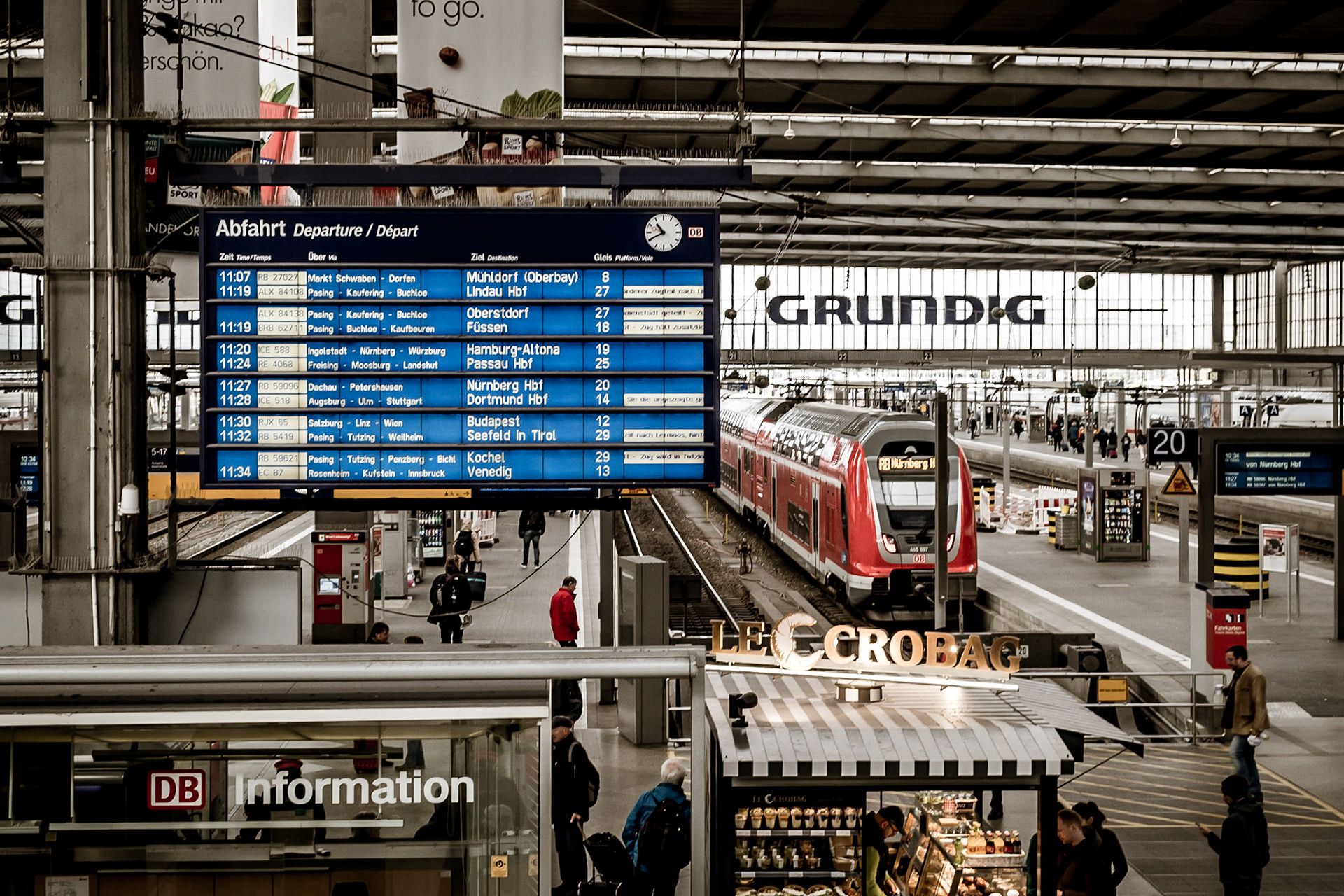 Munich, Hauptbahnhof