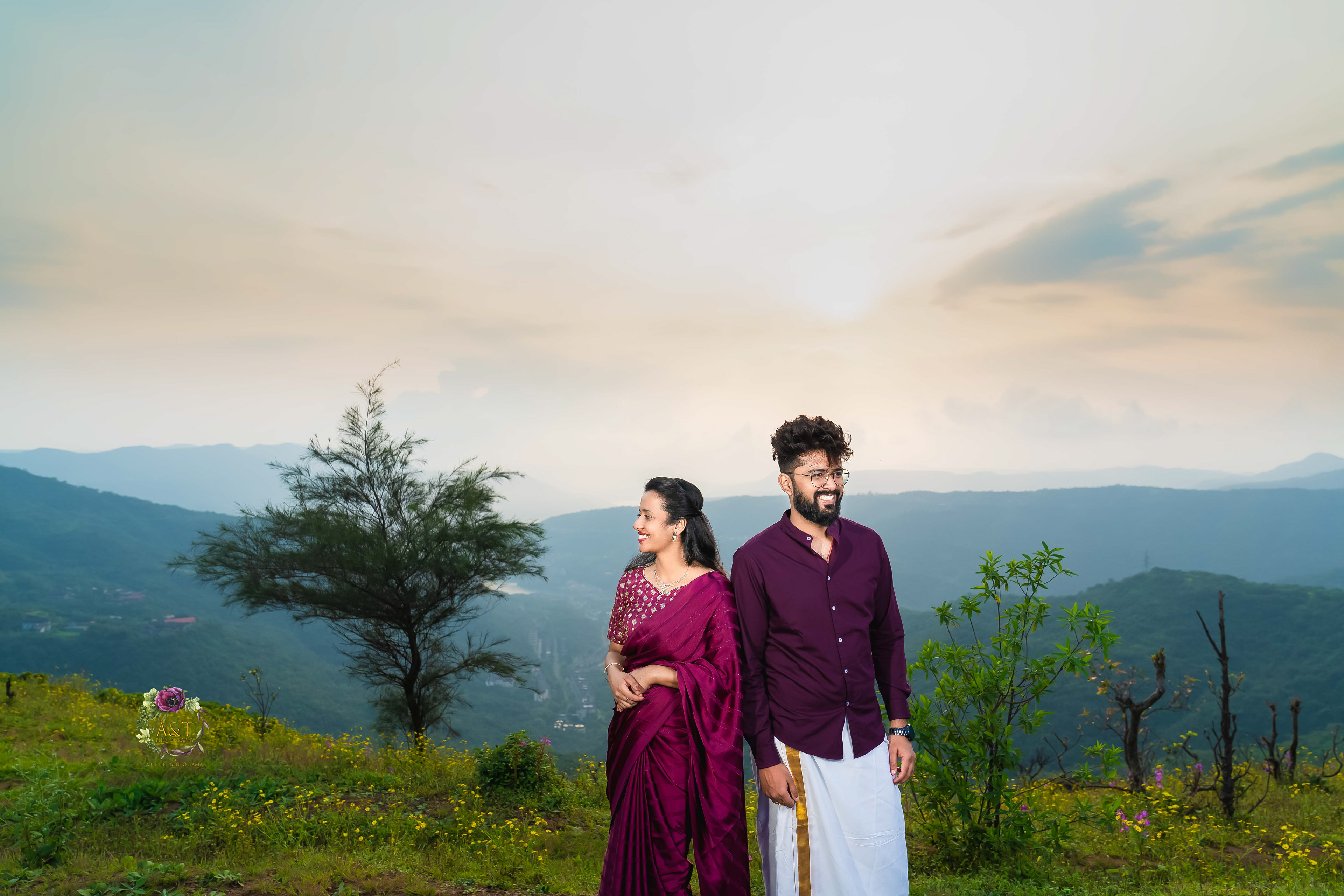 Abhinav & Diya were stunning for their Pre-wedding Shoot in Traditional Attires
