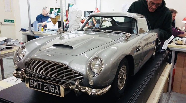 PropShop, James Bond Aston Martin 1/3 Scale Car