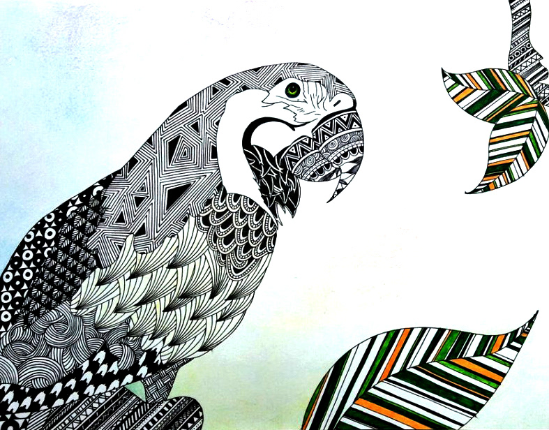 Nevertheless - 앵무새 젠탱글