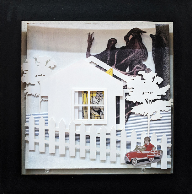 BURIAL – like the suburbs after World War II, spaces are erected without any regard to the trauma that occurred.