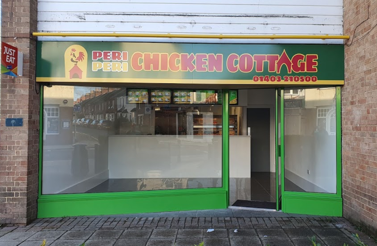 Peri Peri Chicken sign