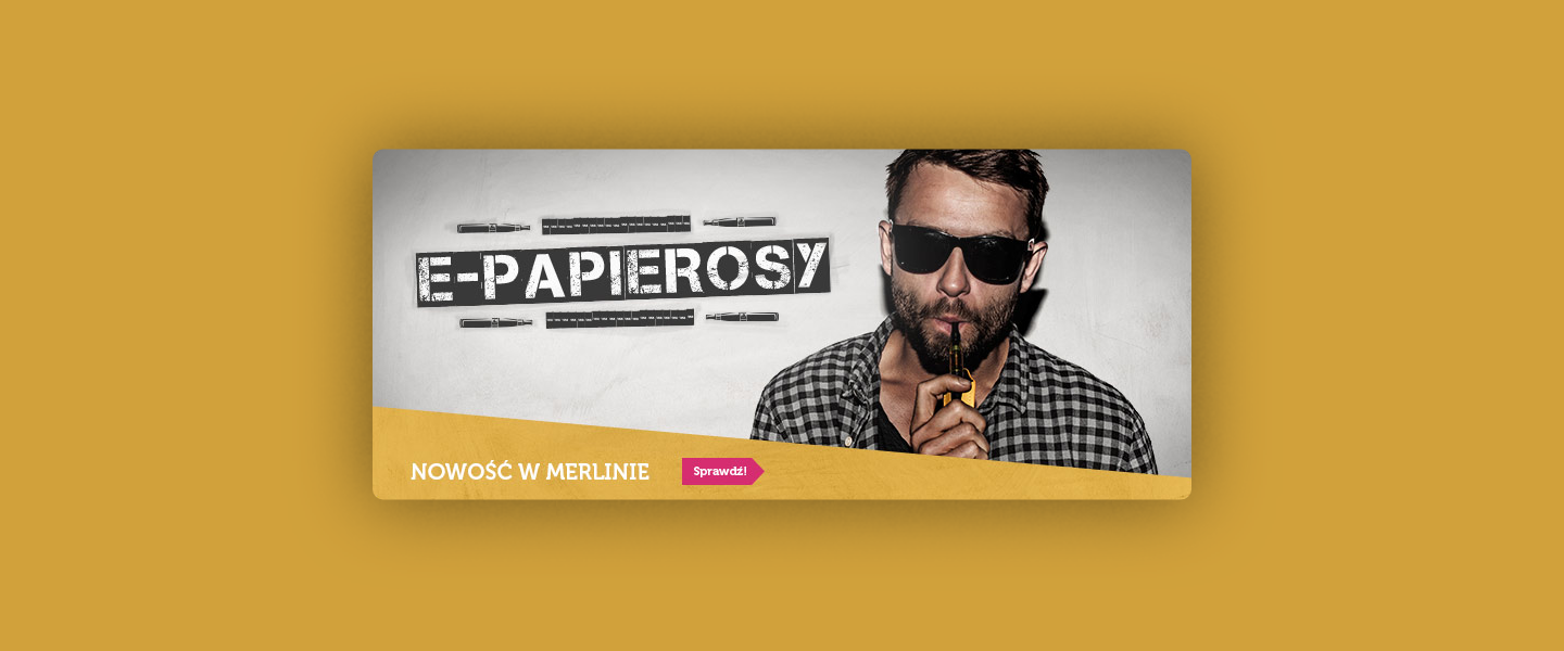 merlin.pl - baner nr 13 - Michał Rajczak - Portfolio - Grafik Freelancer - Poznań