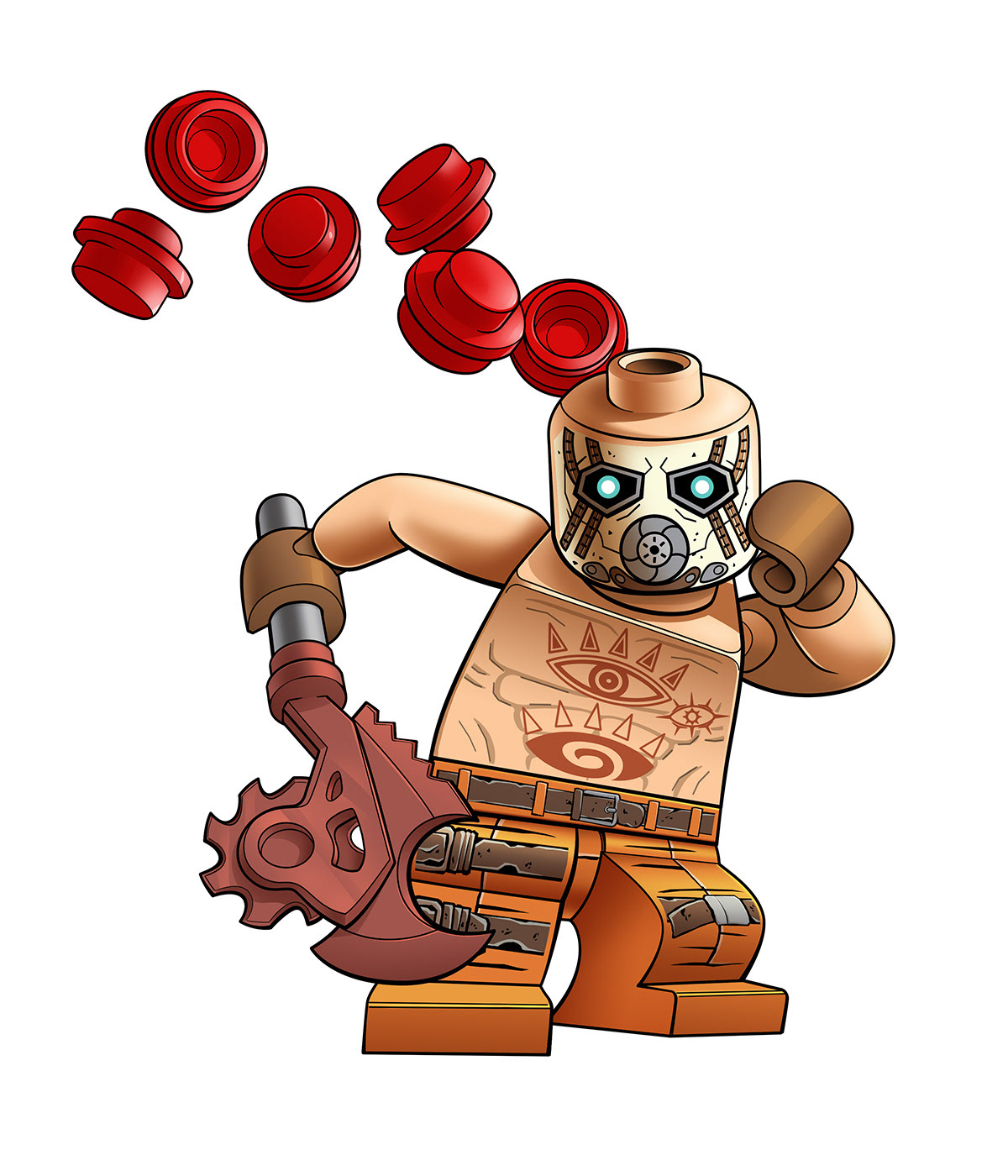 borderlands minifigures