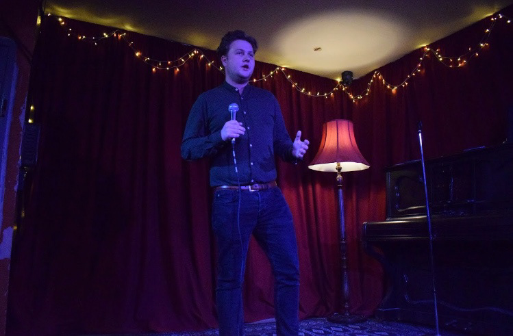 Performing at Dynamite! Comedy Night!