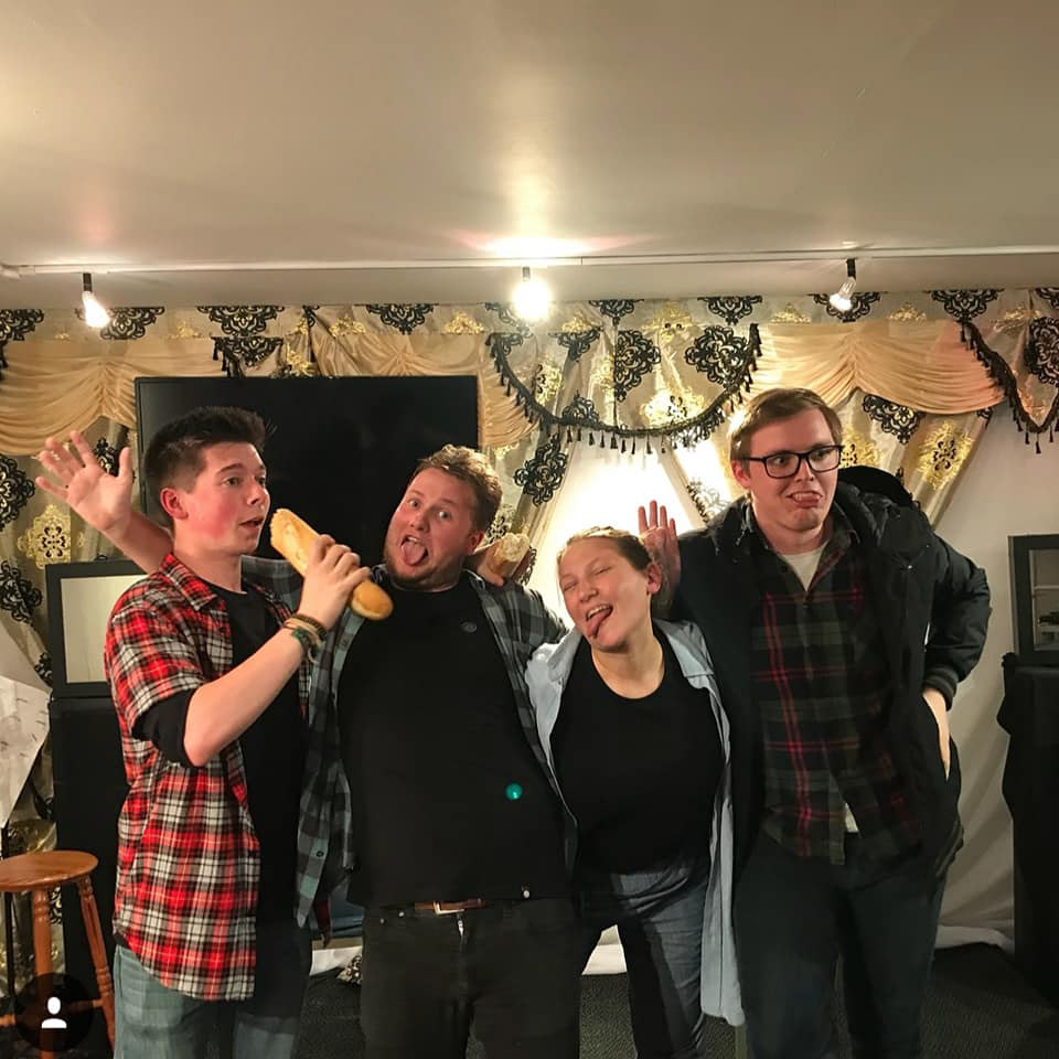 Cast and Crew of Hoops - Post our final show at the 2018 Edinburgh Fringe Festival