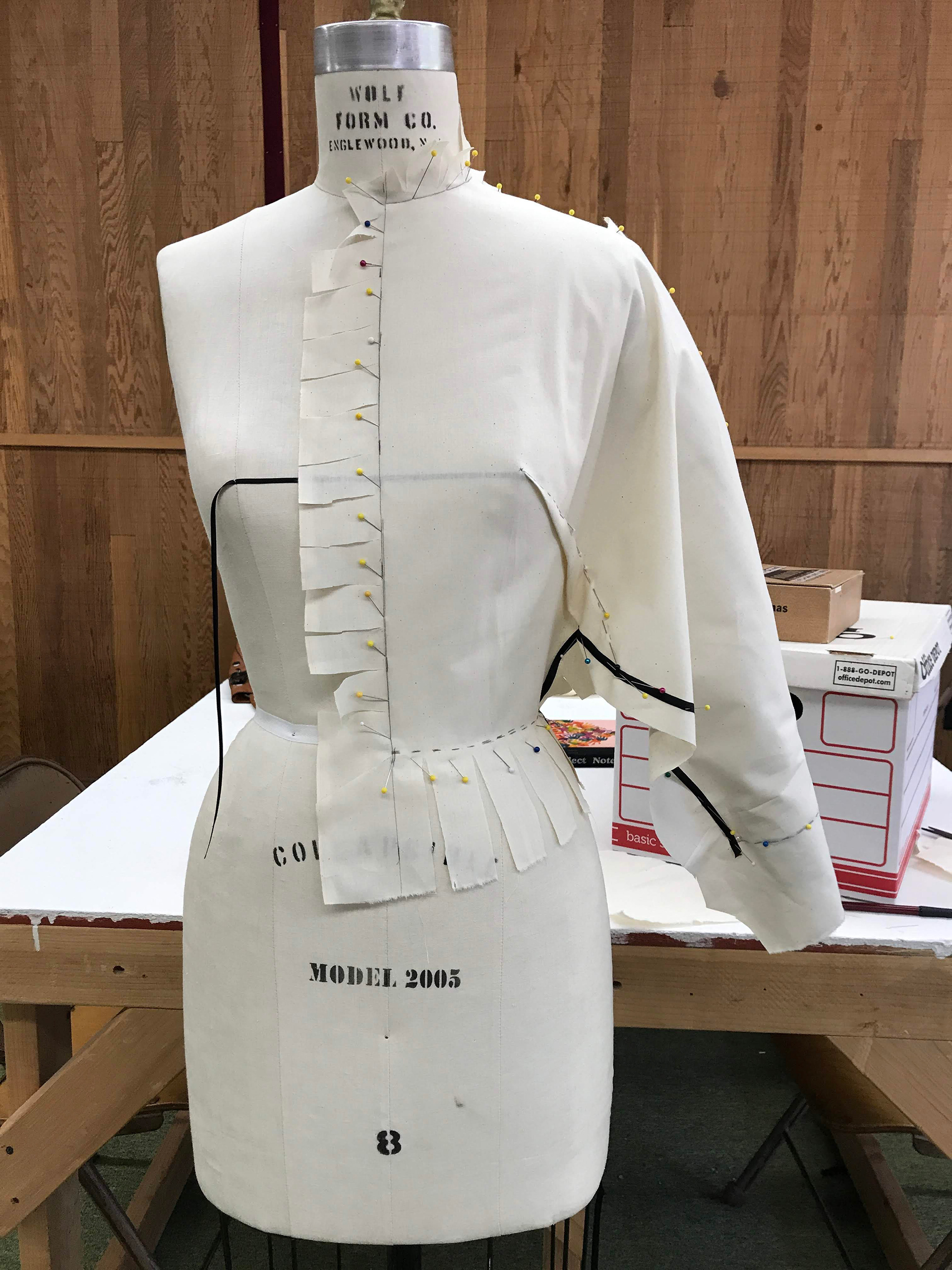 Joylaxmi Saha Draping