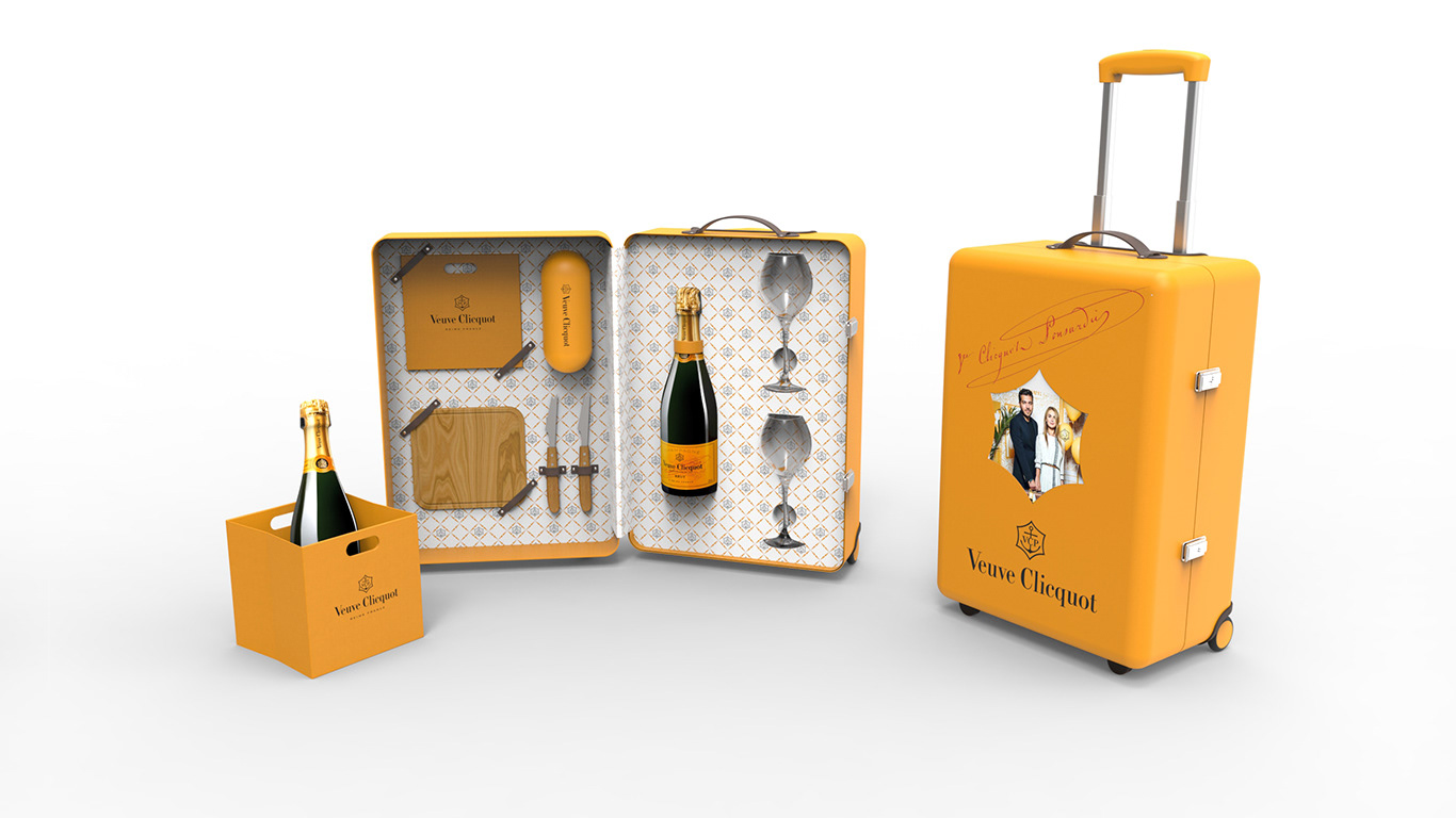 BOTTLE PRESENTER - VEUVE CLICQUOT 2.0