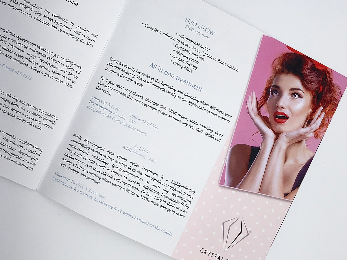 Brochure for Beauty Salon