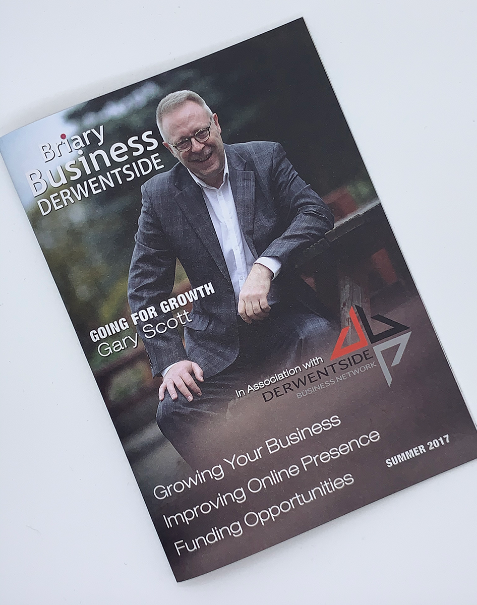 Magazine Showcasing business in Durham