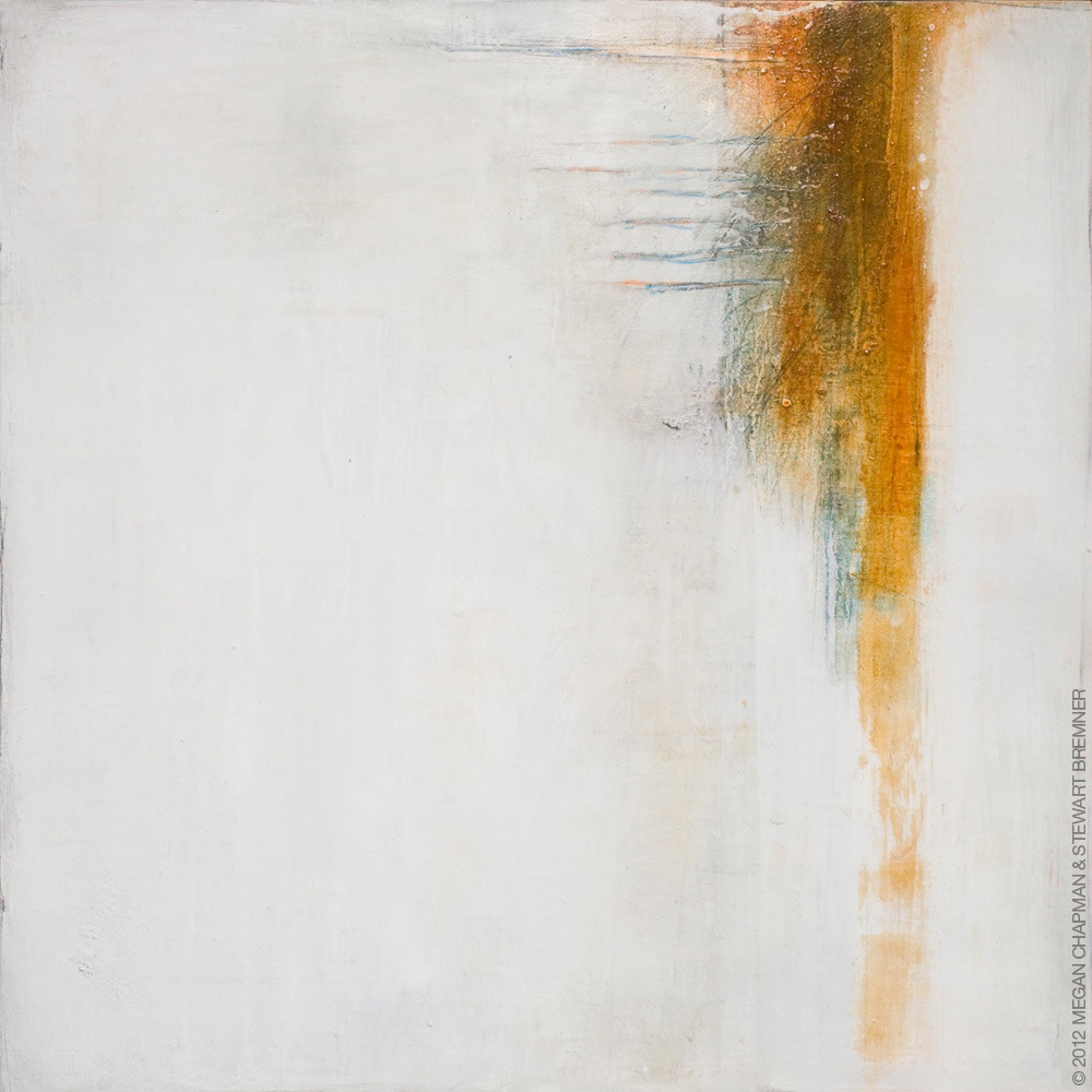 Departure / June 2012 / Mixed media on panel / 30x30cm / Sold