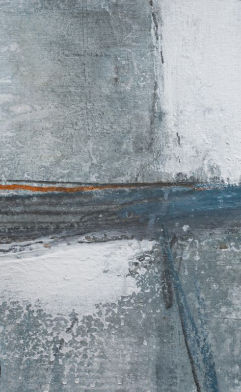The voice in the night / Mixed media on paper / 22x13cm / Sold