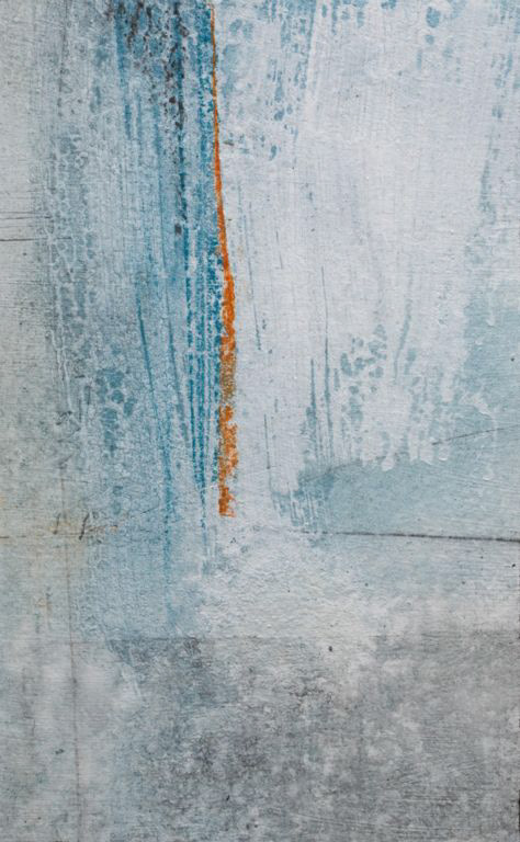 An ocean away / Mixed media on paper / 22x13cm