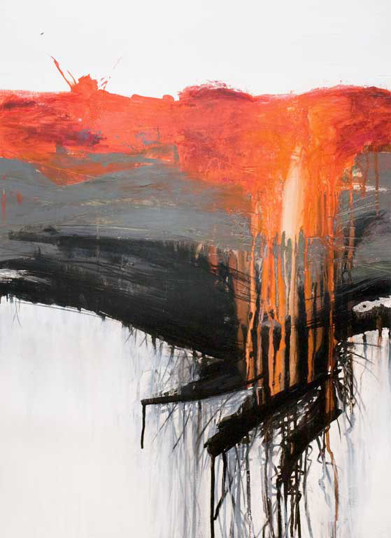 Unbound / March 2011 / Mixed media on paper / 76x56cm / Sold