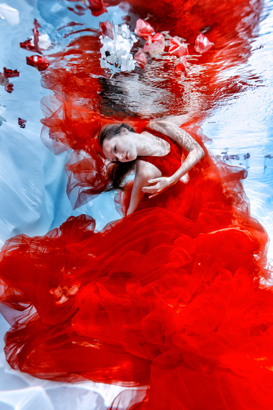 Elena Kalis Underwater Photography - Red Azalea