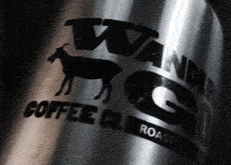 Logo design for Wandering Goat Coffee Co.
