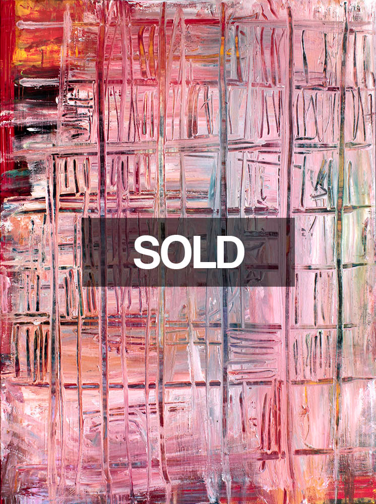 Library, acrylic on canvas, 81x60 cm, 600 €