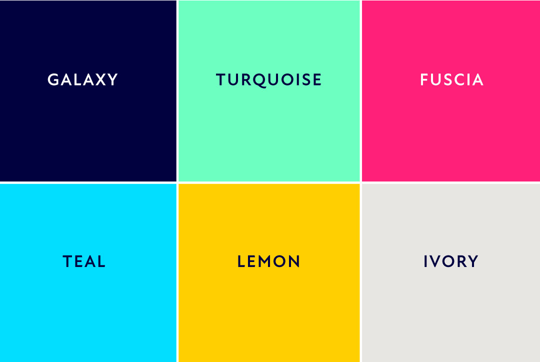 Museum Freelance brand colours