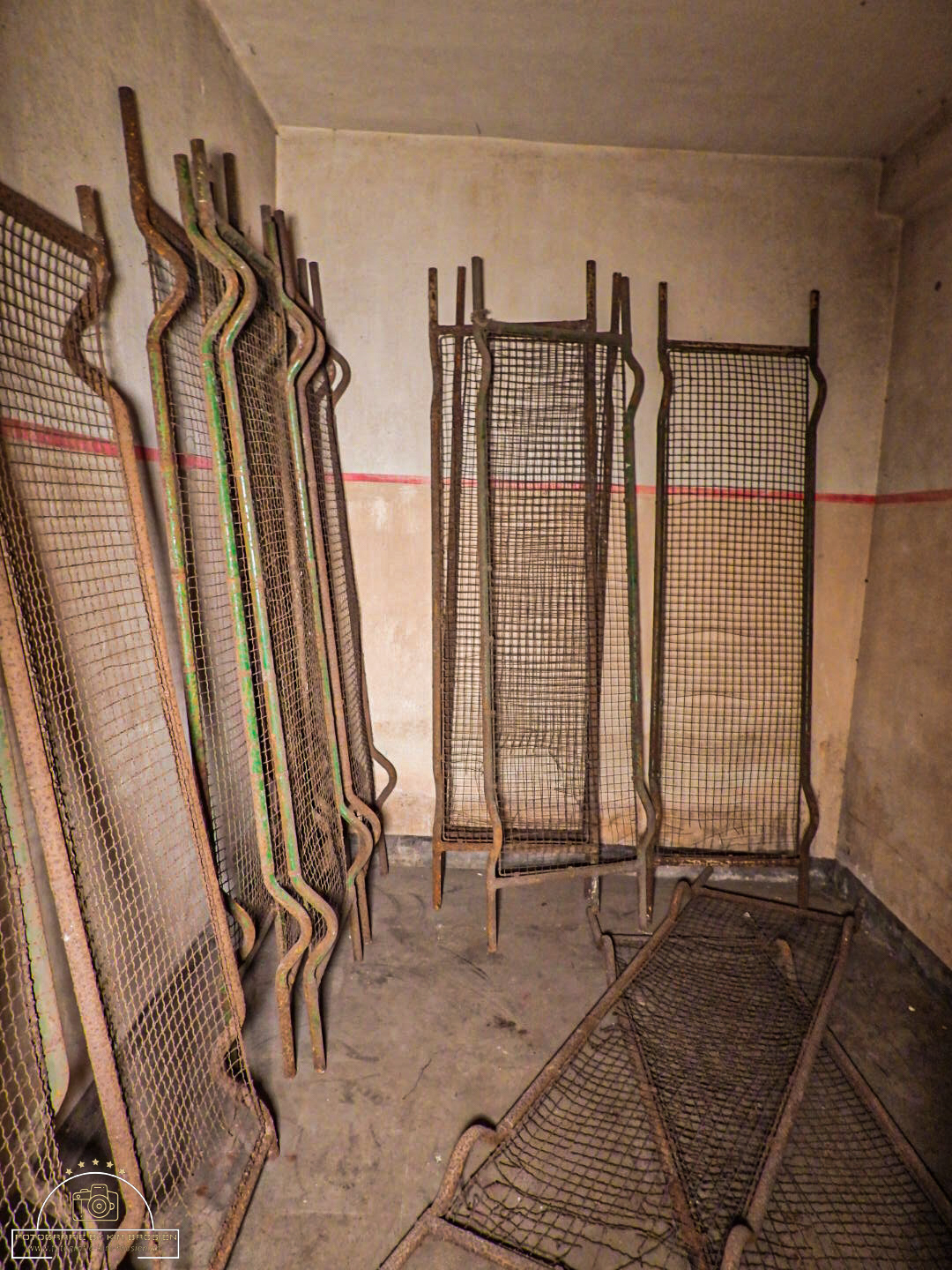 Tragen im Bunker