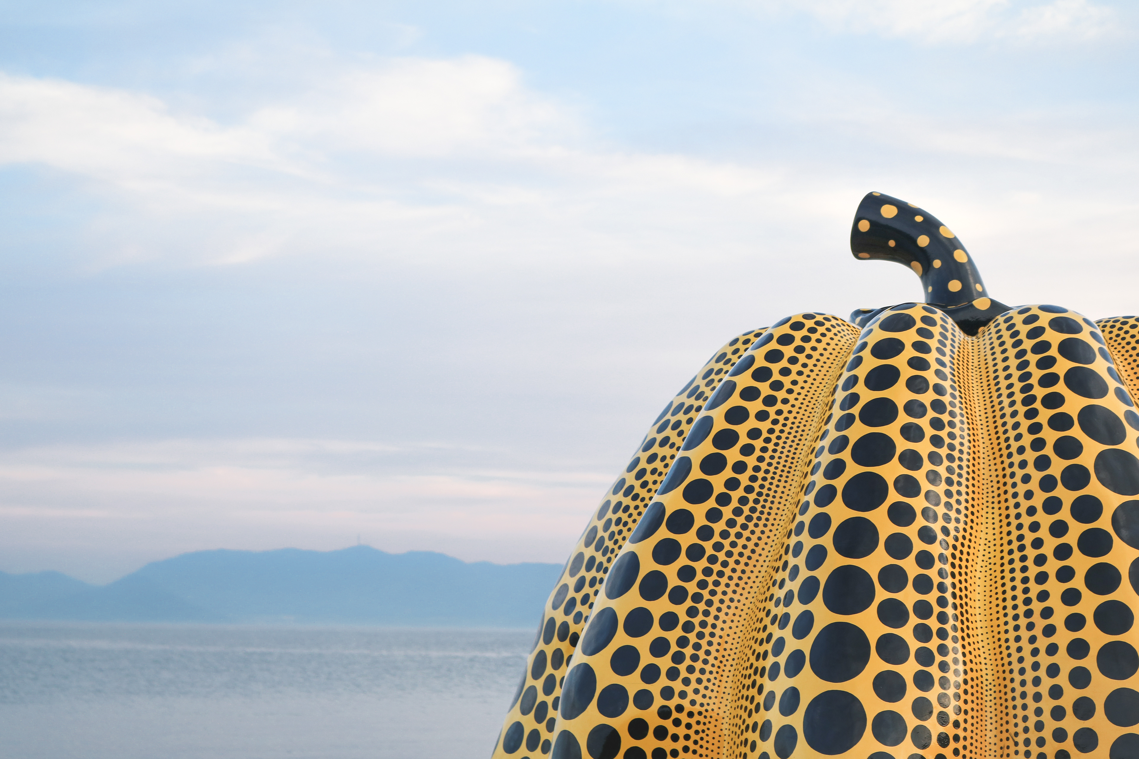Yellow Pumpkin days on Naoshima, Japan, 2018