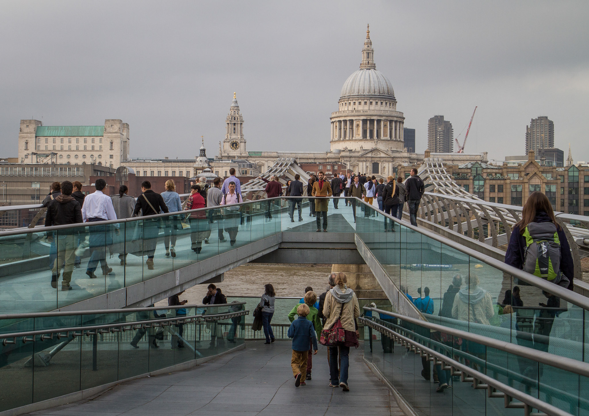 Bustling Bridge