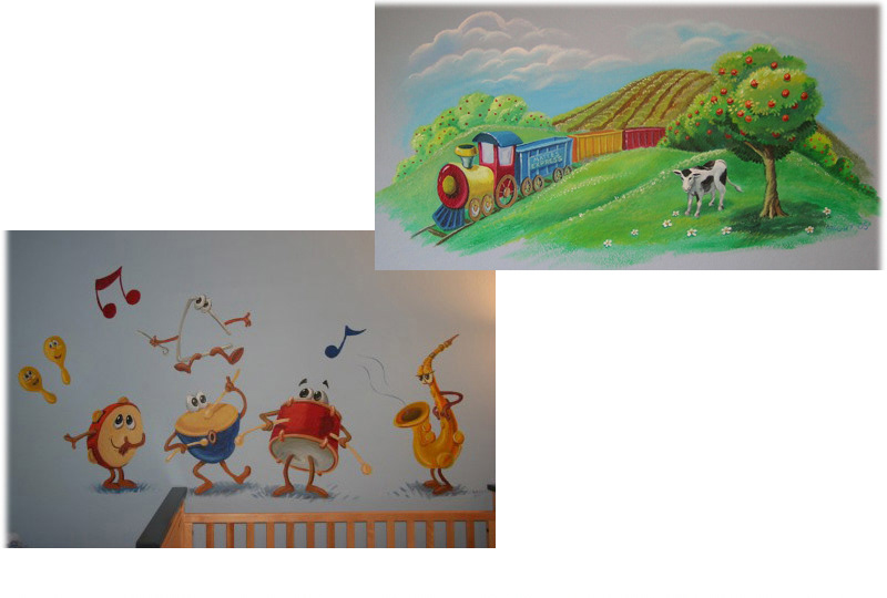 Children's Bedroom Mural