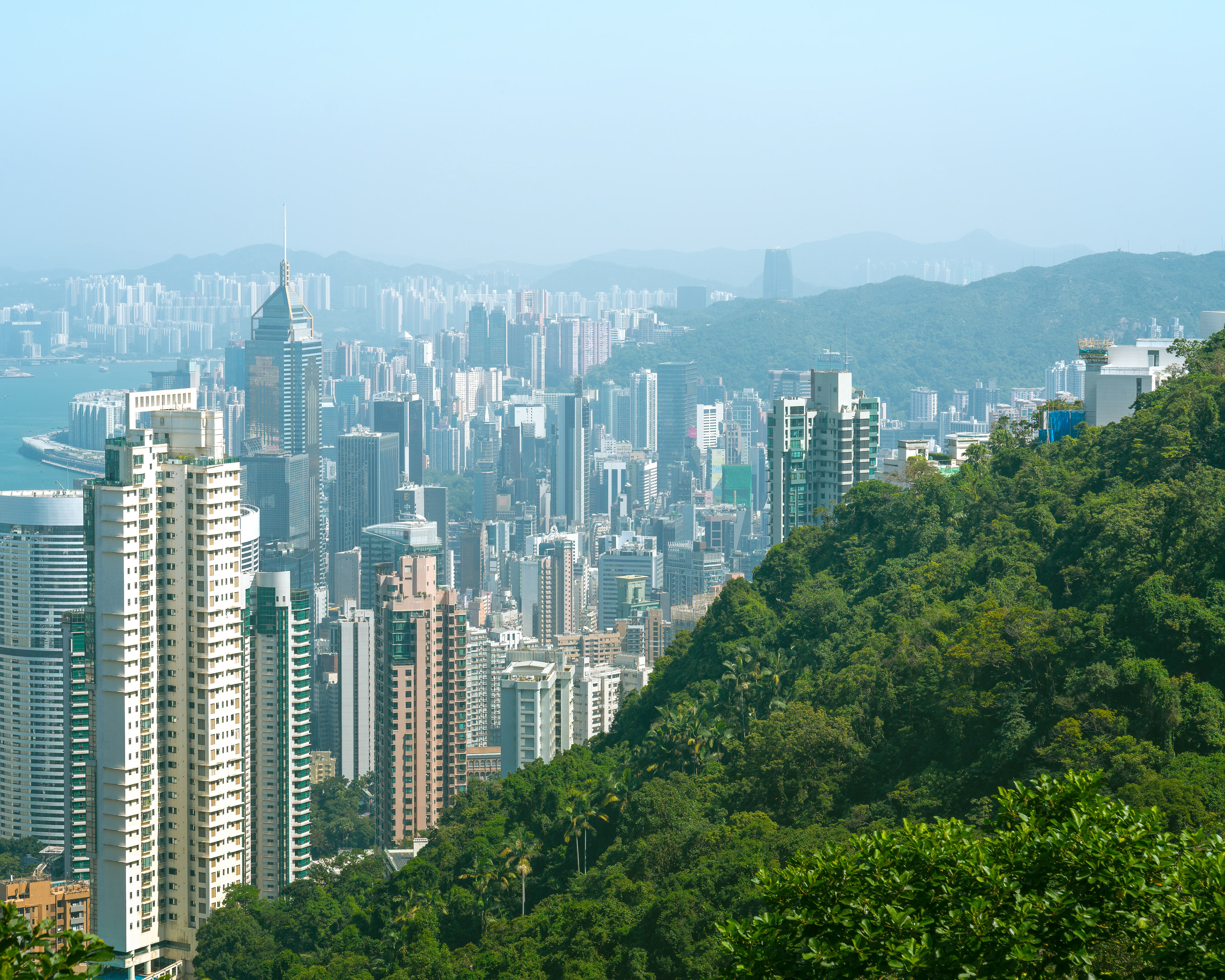 Lookout from the Peak, Hong Kong